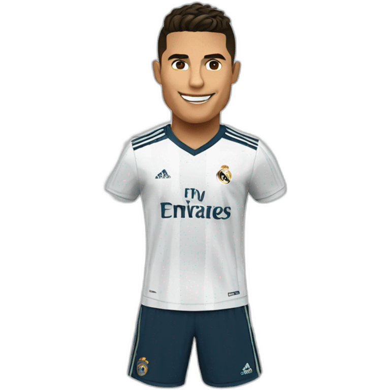 Cristiano Ronaldo Real Madrid emoji