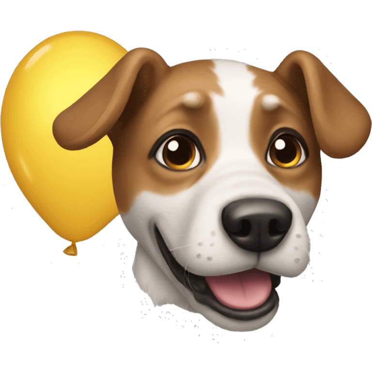 dog balloon emoji