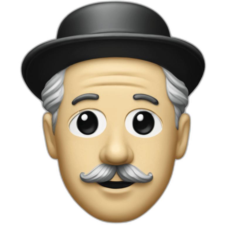 charlie chaplin no hat communisme pin emoji