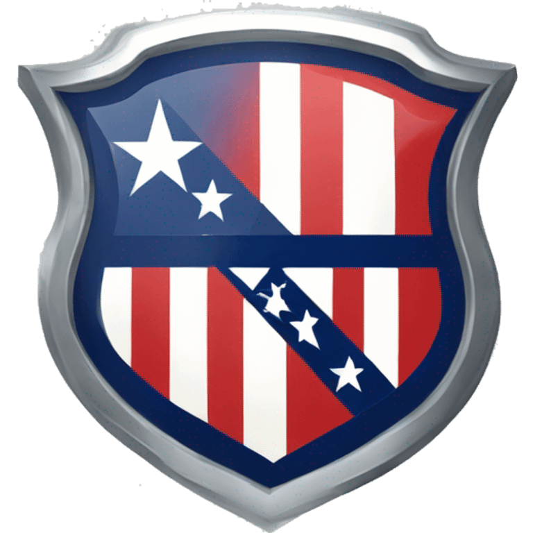 Atlético de Madrid escudo emoji