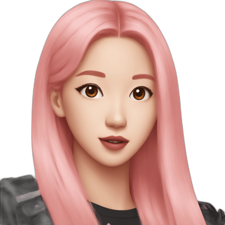 Rosé of BlackPink emoji