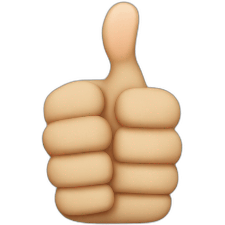 3 thumbs up emoji