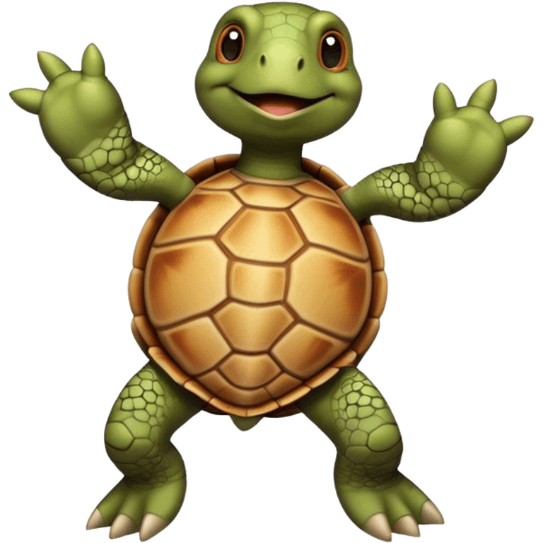 turtle dancing emoji