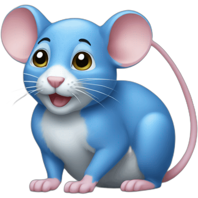 blue mouse emoji