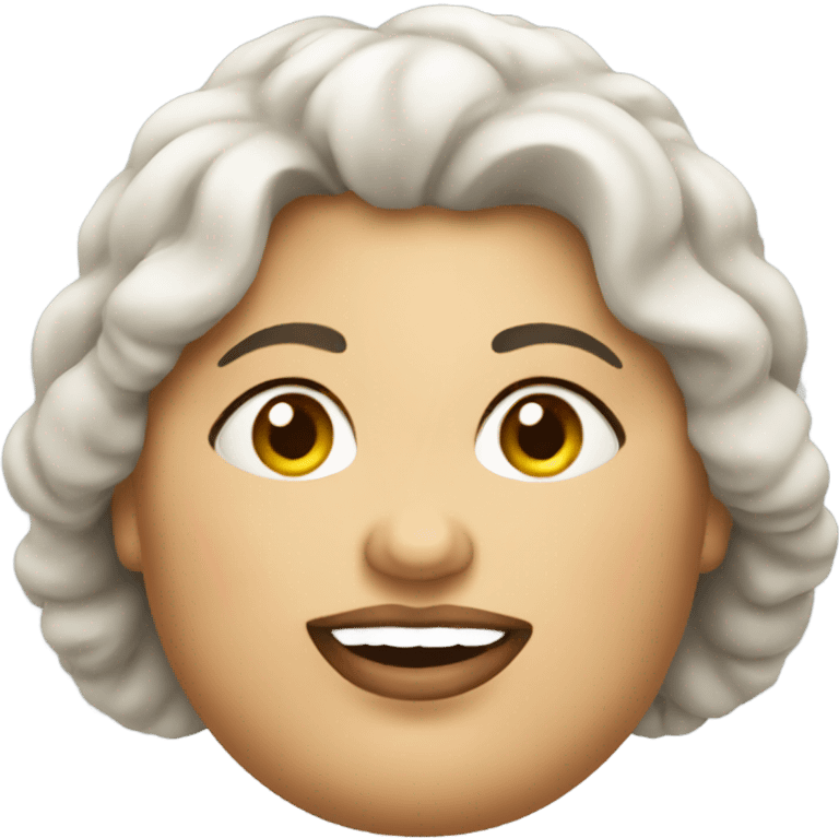 Fat lady emoji