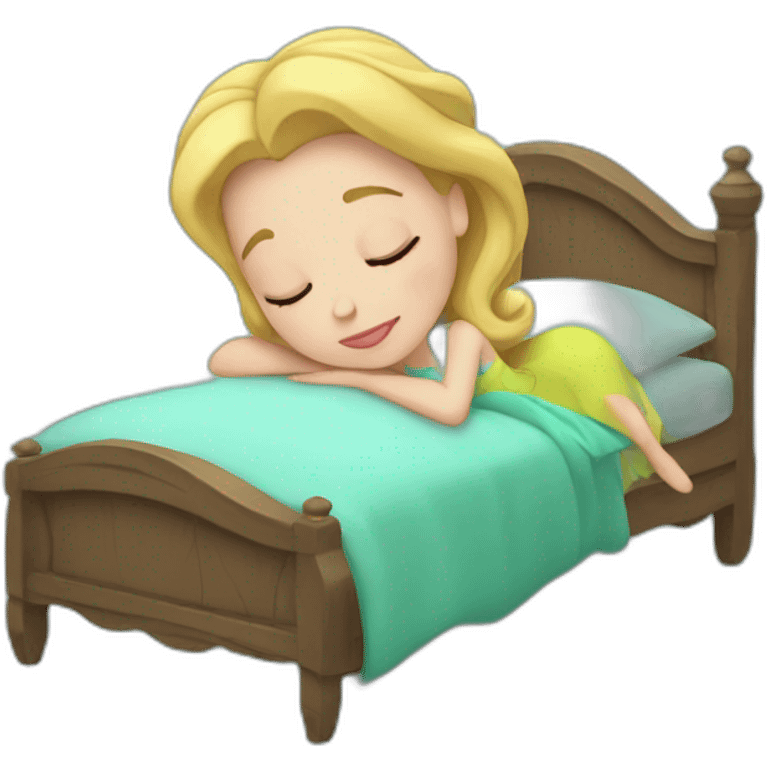 Sleeping beauty emoji