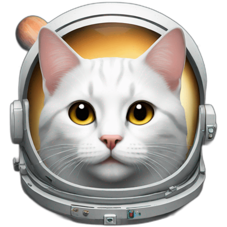 Astronaut cat emoji