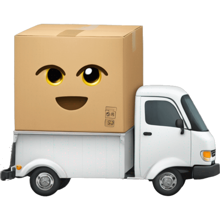 Box truck with “PGS” on the side emoji