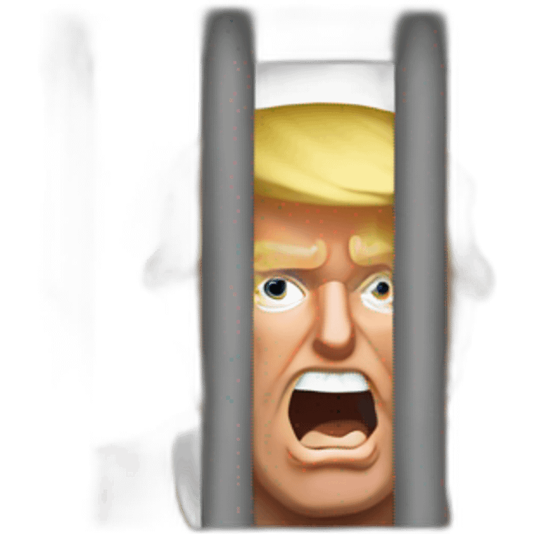 trump-in-jail-cell emoji