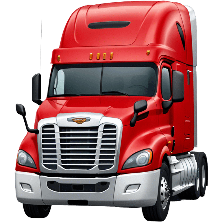 Cattle Truck - Freightliner Cascadia (Model Year: 2021) (Iconic colour: Red) emoji