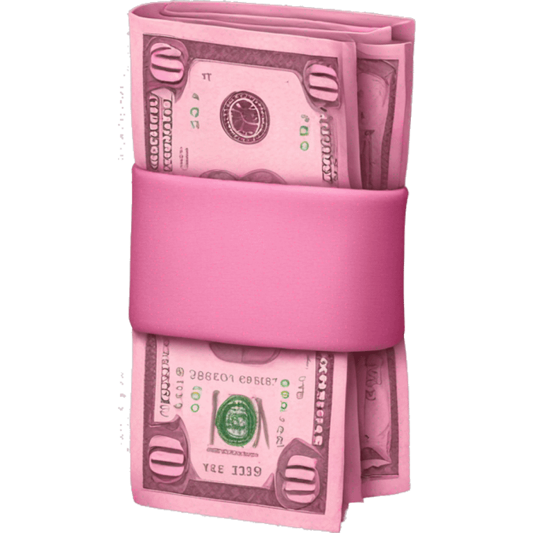 Pink money emoji