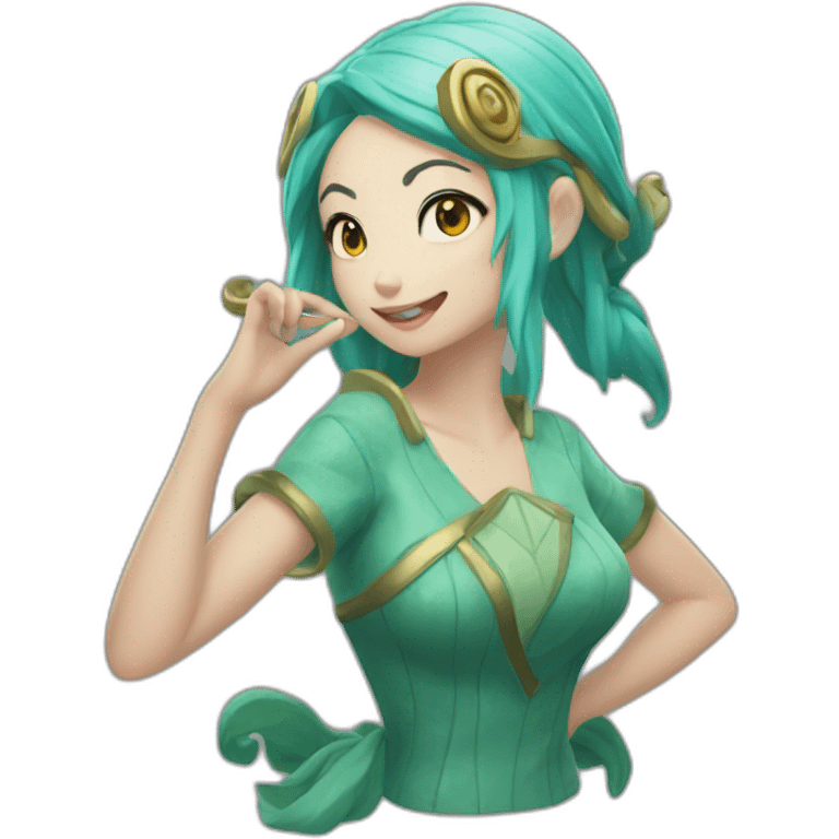 Nami from league of legends emoji