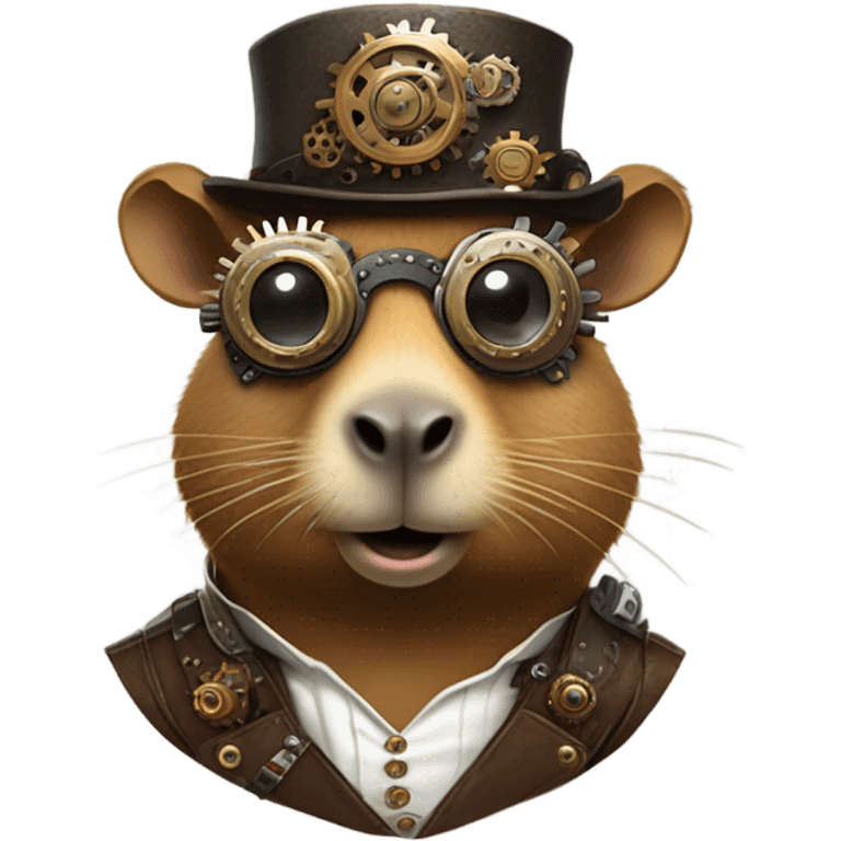 capybara steampunk emoji