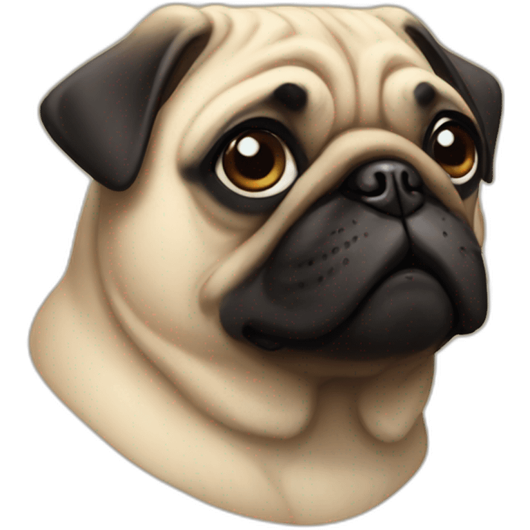 Pug emoji