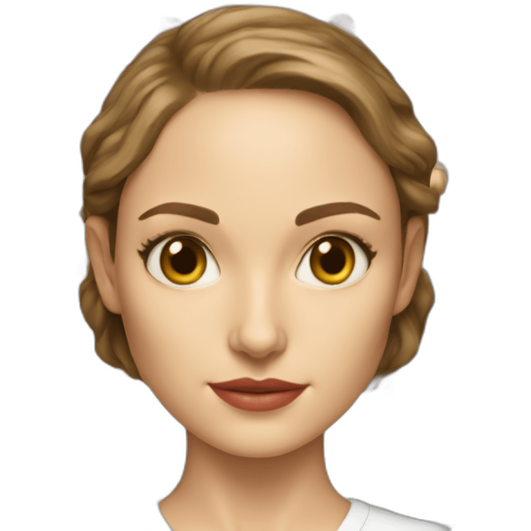 woman's school scheme anatomy of body Natalie Portman emoji