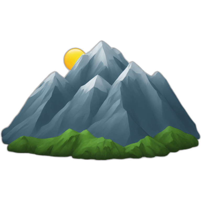 \mountains emoji