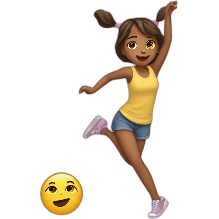 girl-daning emoji