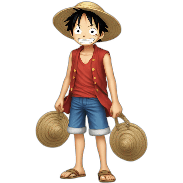 Luffy emoji