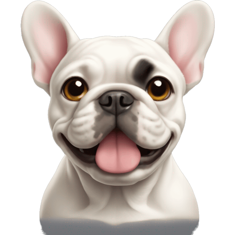 French bulldog  emoji