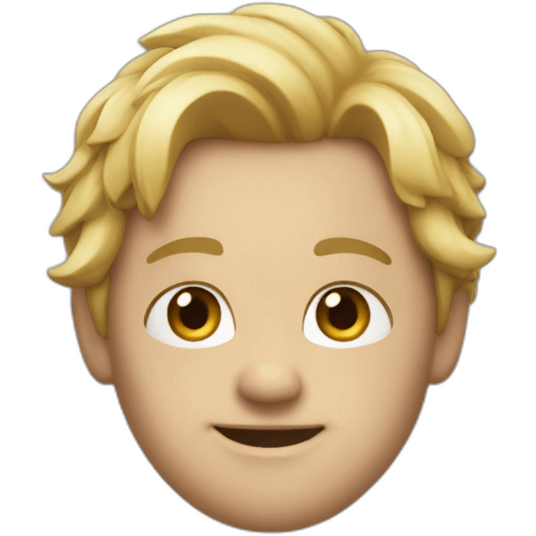 A rubber emoji