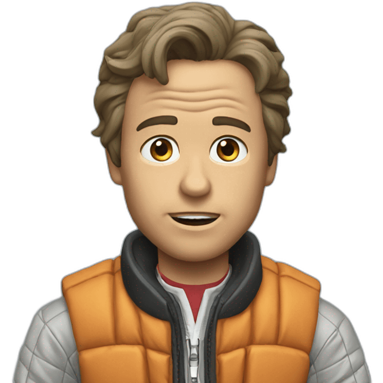 back to the future emoji