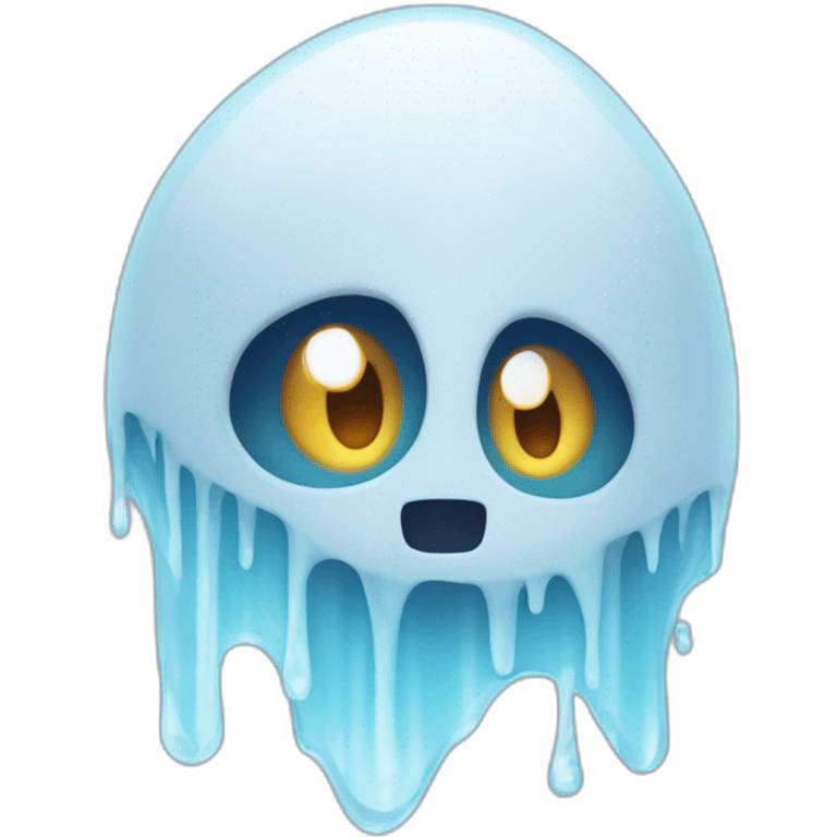 Fantasma con hielo emoji