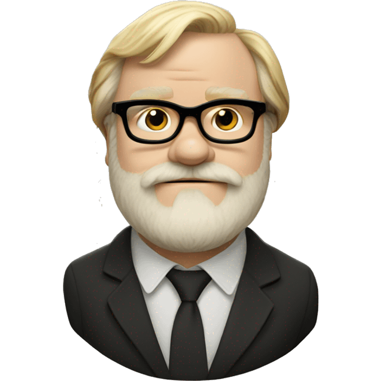 philip seymour hoffman with glasses and beard emoji