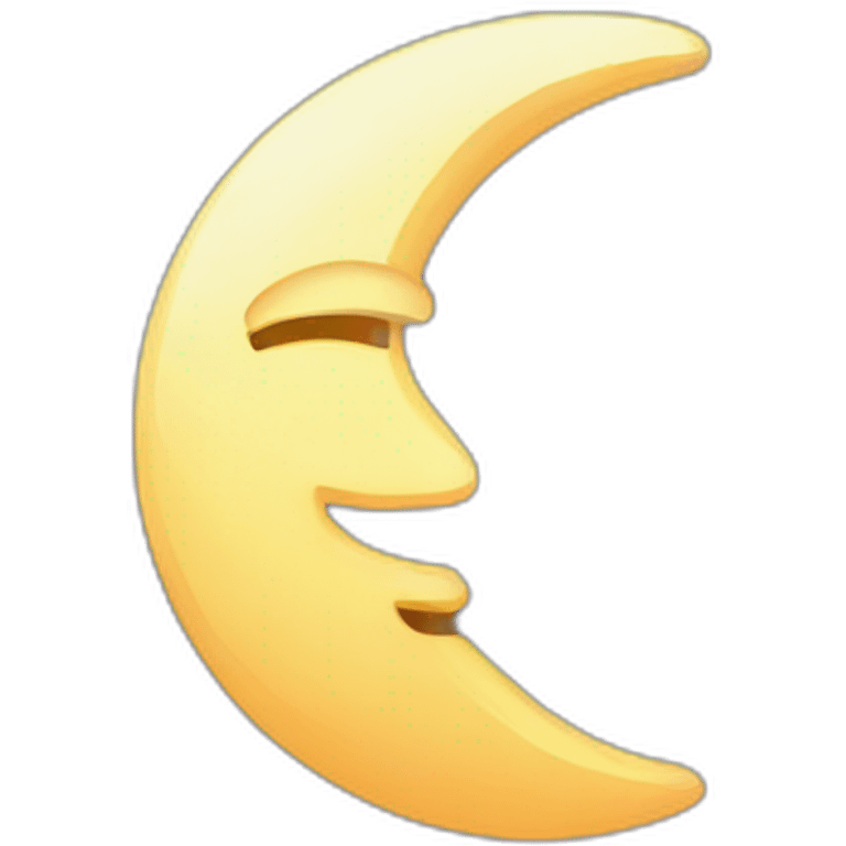 moon emoji pixel style emoji