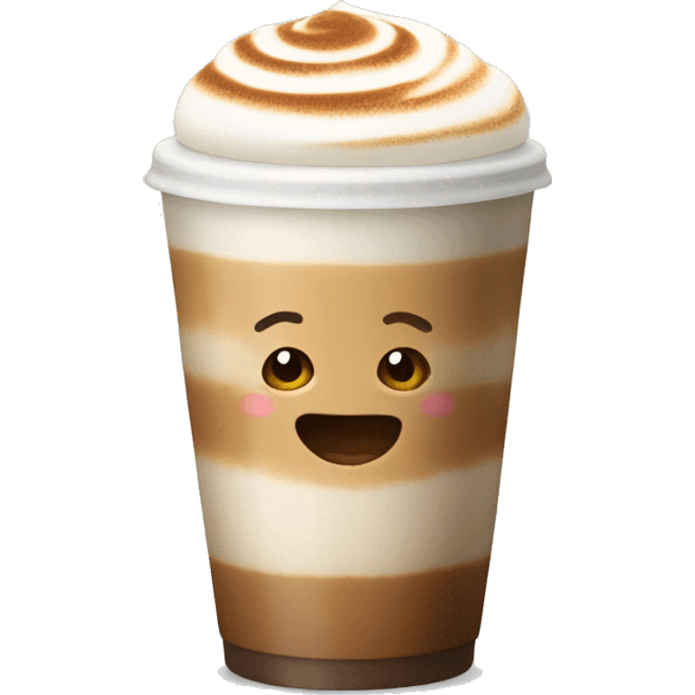 Mâcha latte emoji