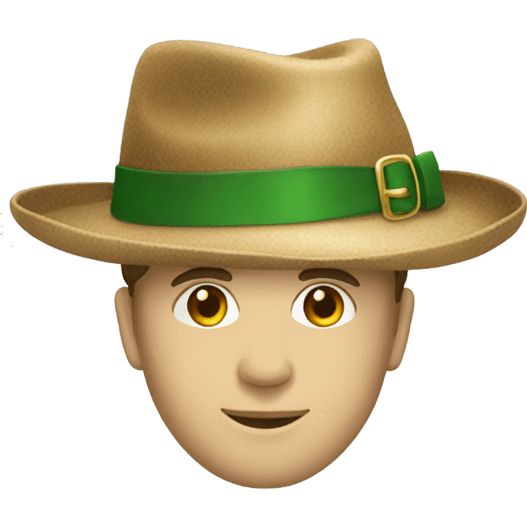 Chapeau irlandais  emoji