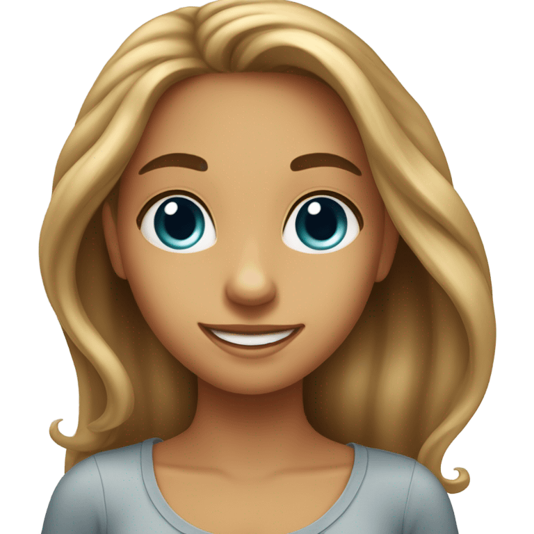 A beautiful girl  emoji