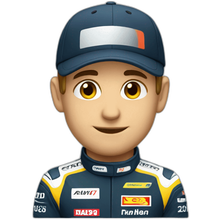 F1 driver emoji