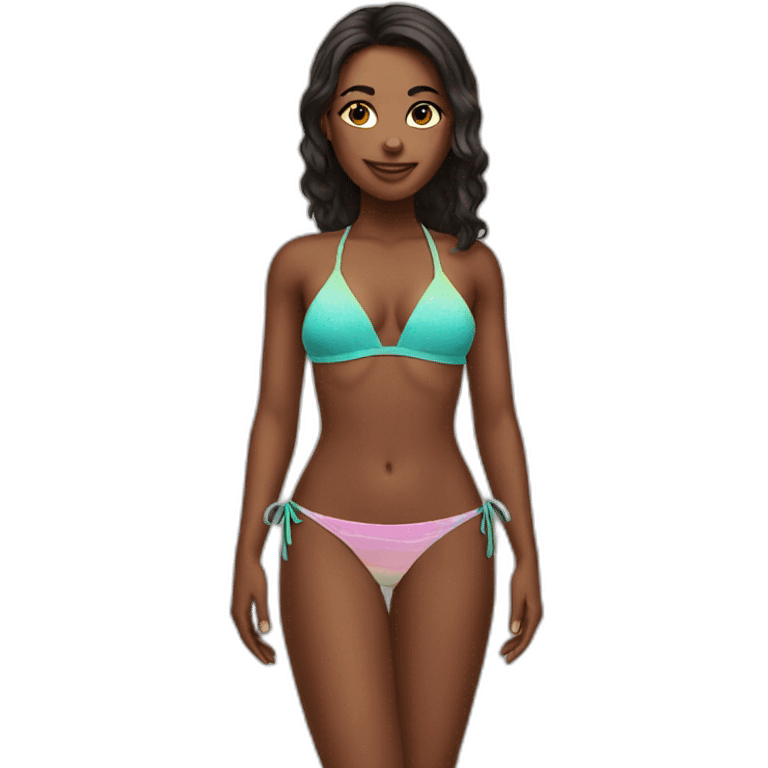 bikini girl emoji