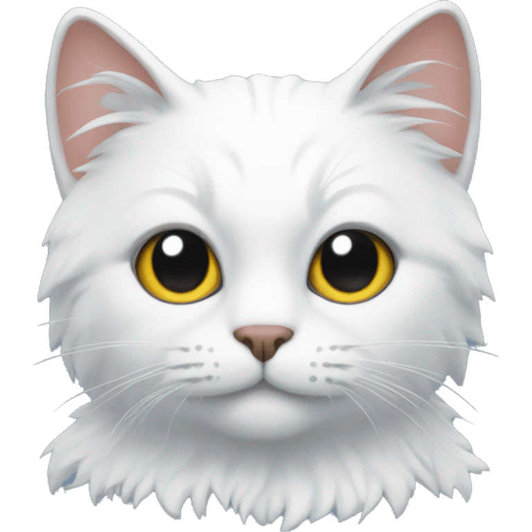 Cat snow emoji