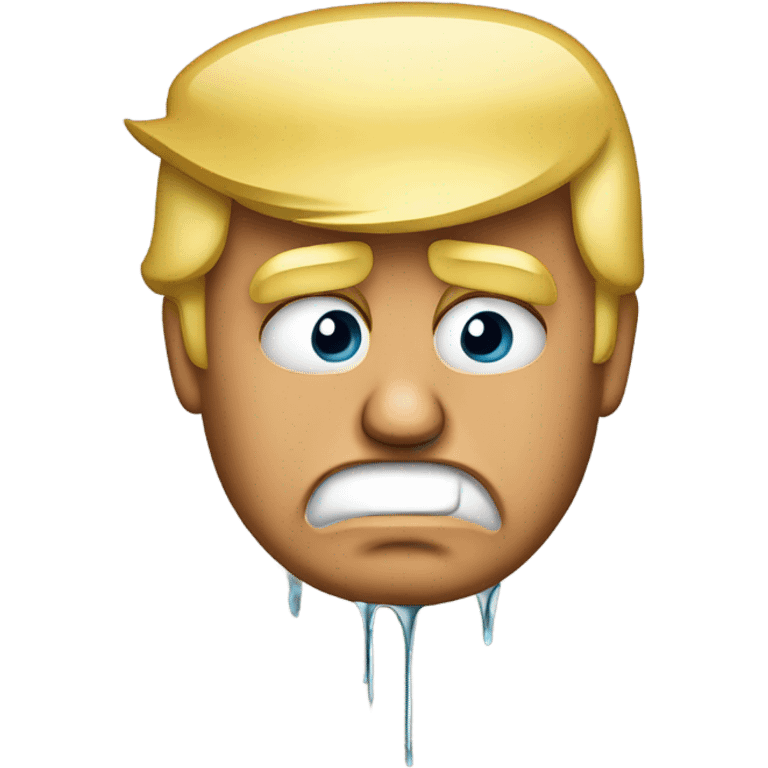 Donald Trump crying emoji