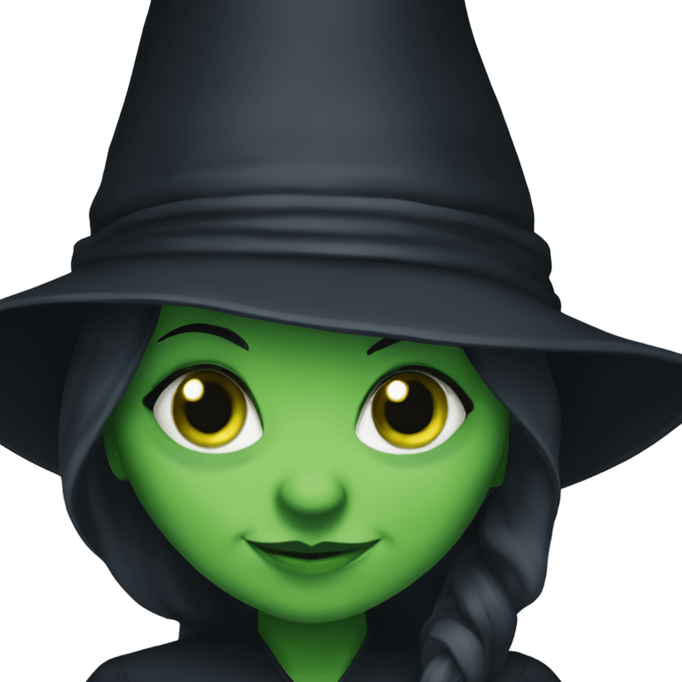 Elphaba from wicked emoji