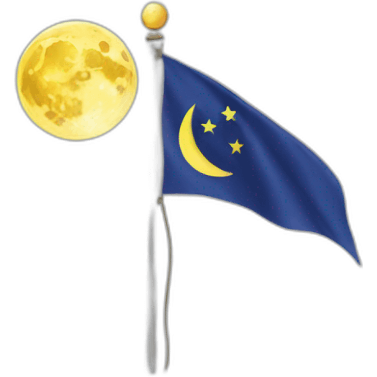 moon-flag emoji