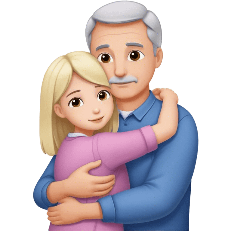 Daughter loves dad emoji