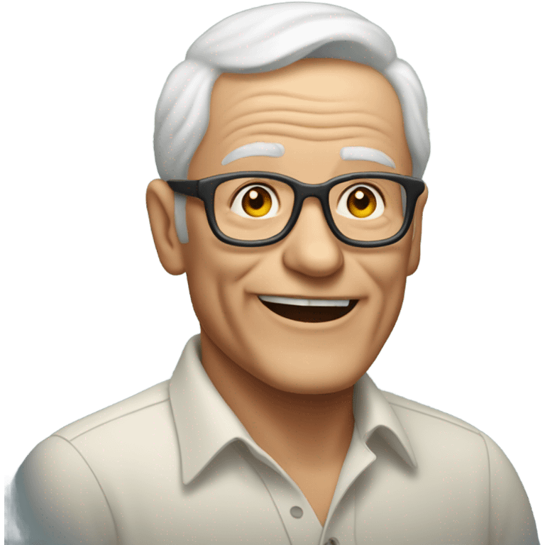 Uncle pat on 80th bday  emoji