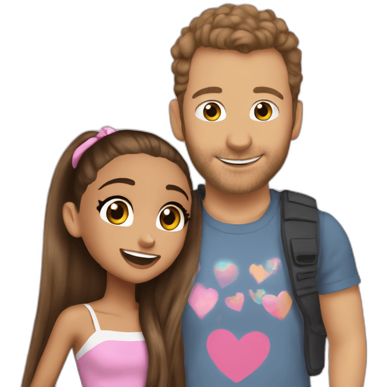 Ariana Grande loves Coldplay emoji