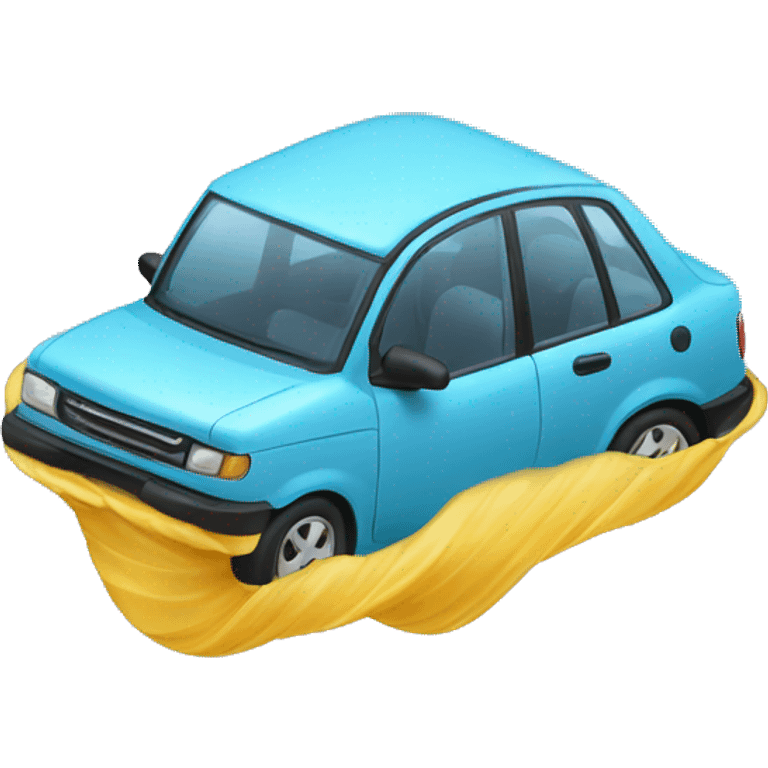 car swimingp emoji