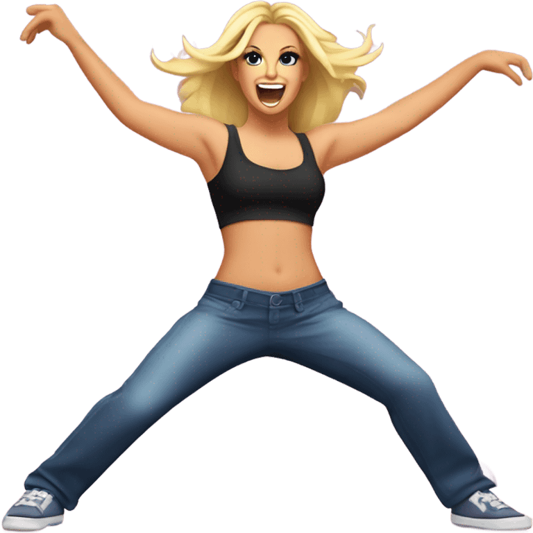 Britney Spears dance  emoji