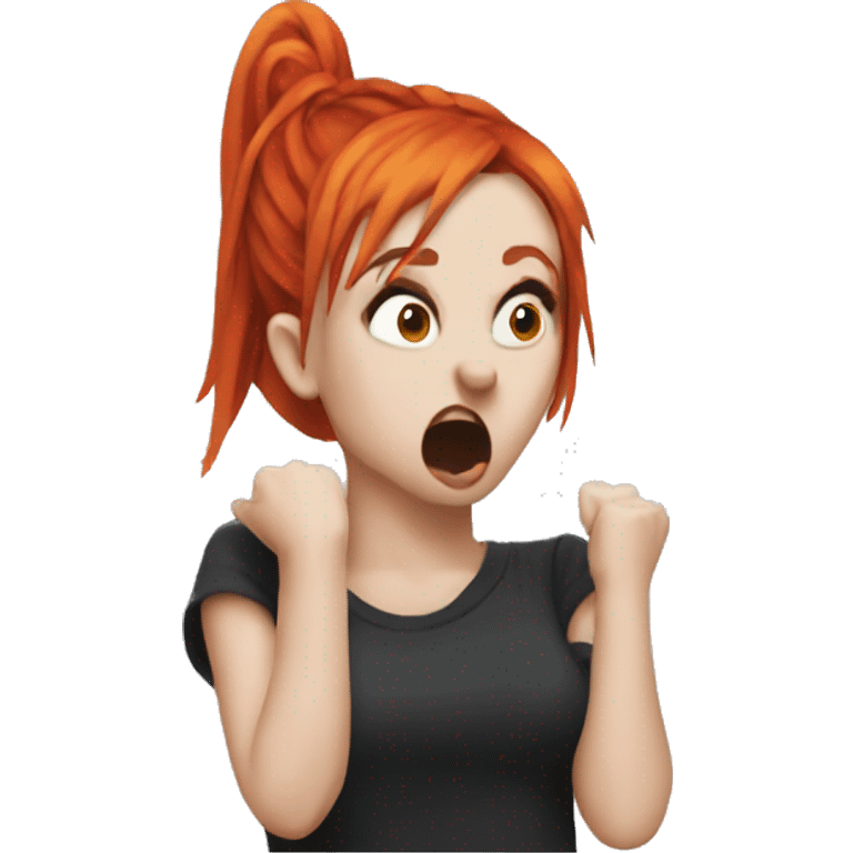 Hayley Williams frustrated emoji