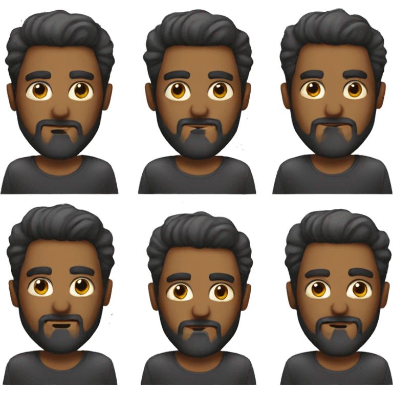 men with beard emoji