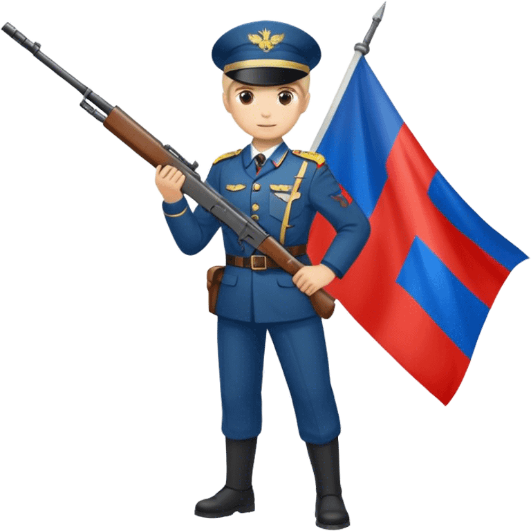 special force with russian flag emoji