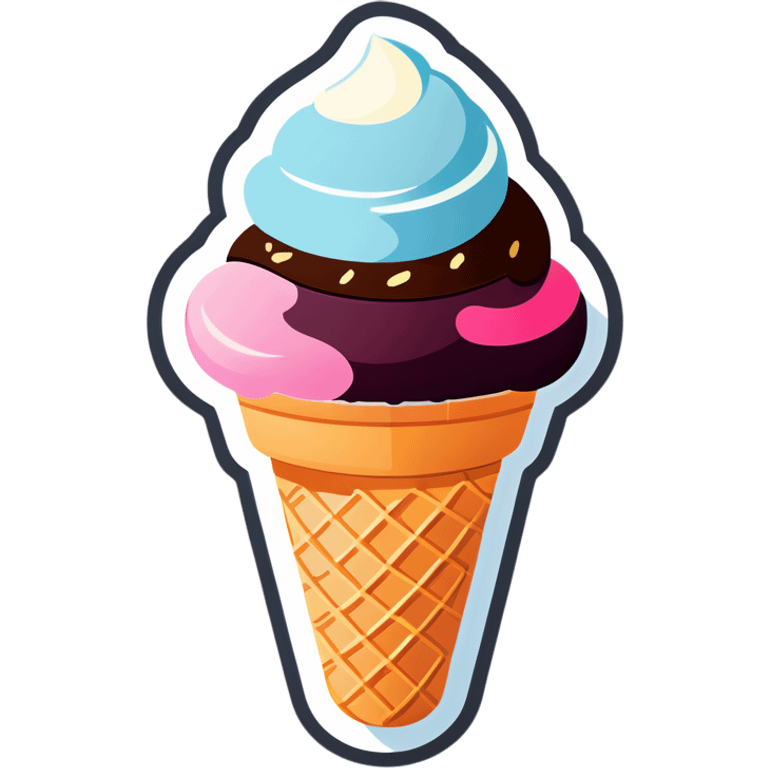 Ice cream emoji