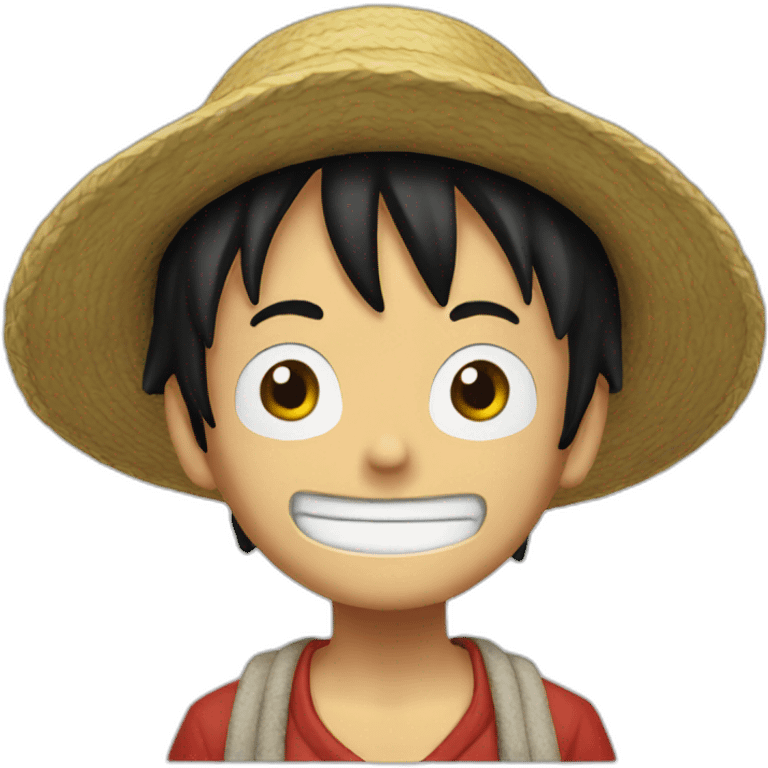 Luffy énerver emoji