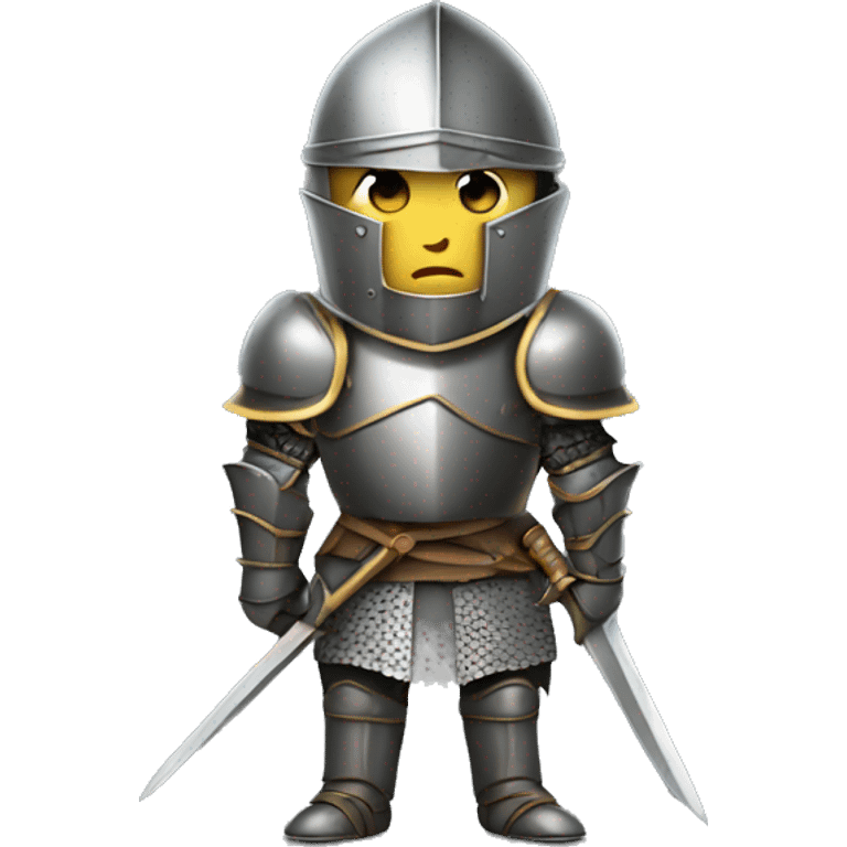 Armored knight  emoji