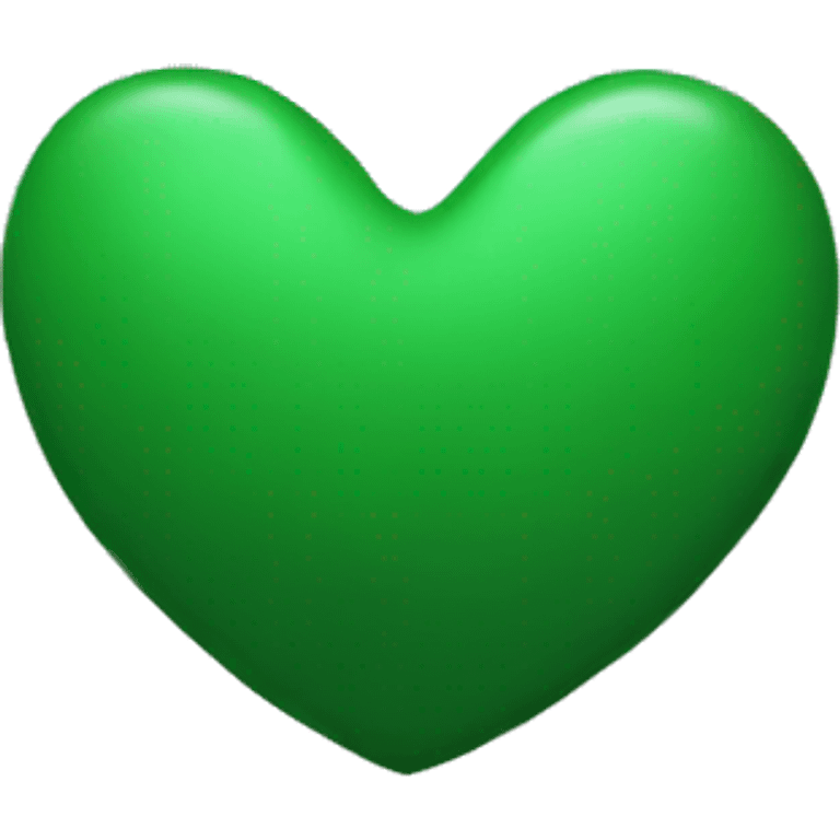 forest green heart emoji