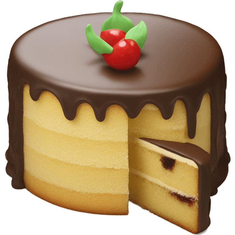 San Sebastian Cake emoji